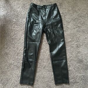 Aritzia• Wilfred faux leather pants trousers